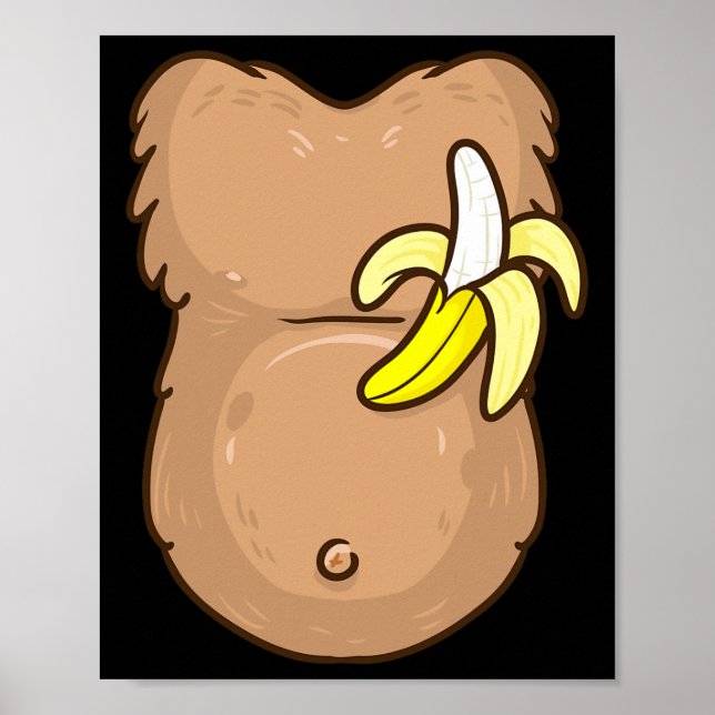 Monkey Costume For Kids Monkey Halloween Costume  Poster (Front)