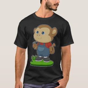 Monkey Craftsman Hammer T-Shirt