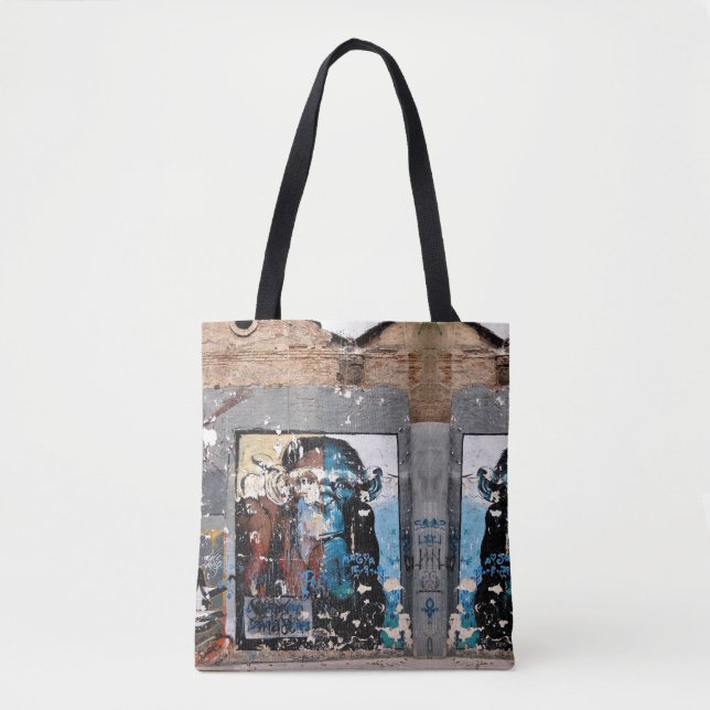 Monkey Custom All-Over-Print Tote Bag (Front)