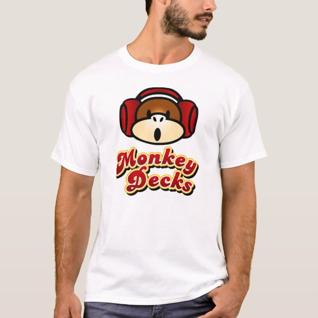 Monkey Decks T-Shirt (Front)