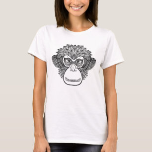 Monkey Doodle Face T-Shirt