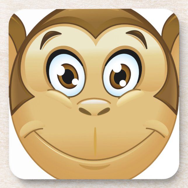 monkey emoji coaster (Front)