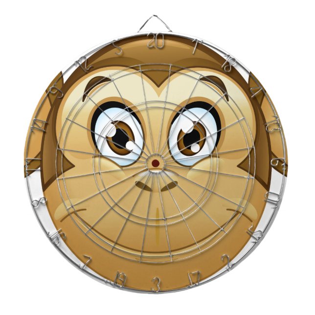 monkey emoji dartboard (Front)