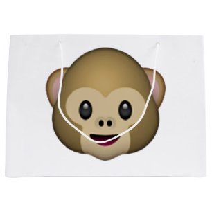 Monkey - Emoji Large Gift Bag