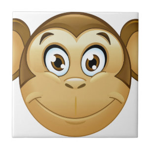 monkey emoji tile