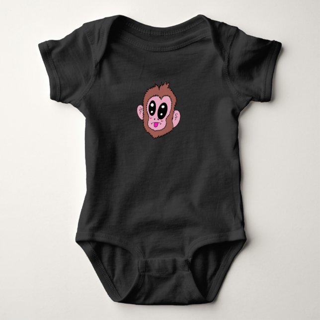 Monkey Face Baby Top (Front)