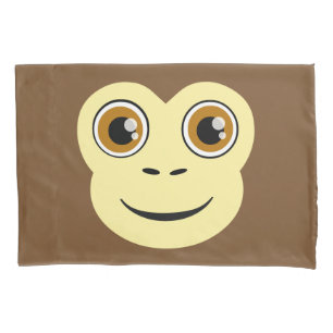 Monkey Face Pillowcase