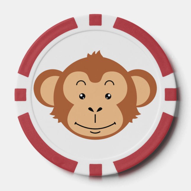 Monkey Face Poker Chips (Front)