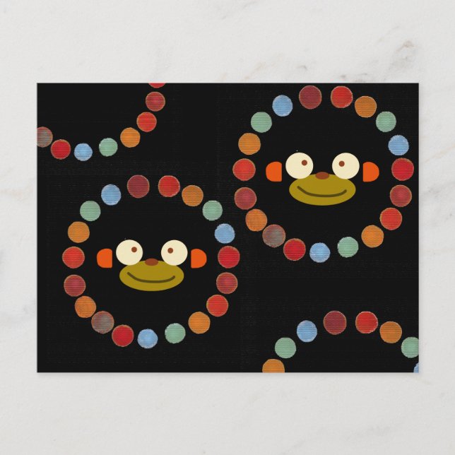 Monkey Face! Postcard (Front)