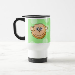 Monkey Face. Travel Mug