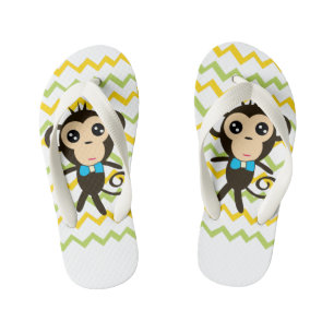 monkey, Flip Flops, Kids Kid's Flip Flops