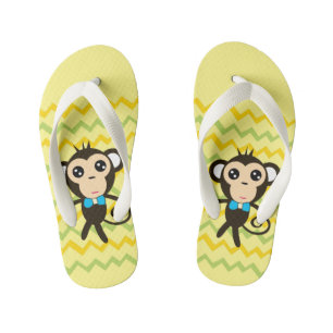 monkey, Flip Flops, Kids Kid's Flip Flops
