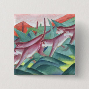 Monkey Frieze, 1911 15 Cm Square Badge