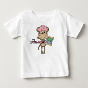 Monkey Girl Pirate Tshirts and Gifts