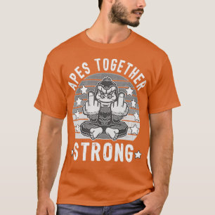 Monkey GME share stock market bull gift 7 T-Shirt