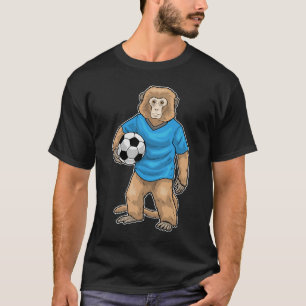 Monkey Goalkeeper Soccer Sports T-Shirt