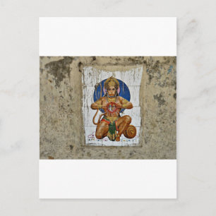 Monkey God Postcard