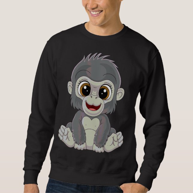 Monkey Gorilla Sweatshirt (Front)