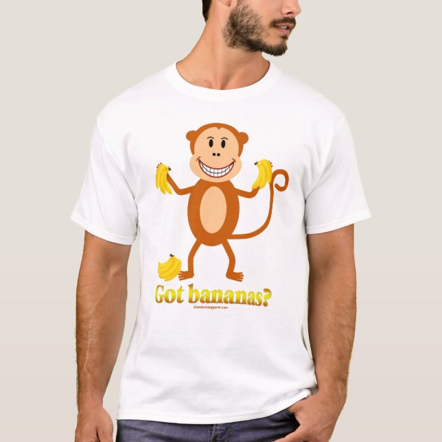 Monkey - Got bananas? t-shirt (Front)