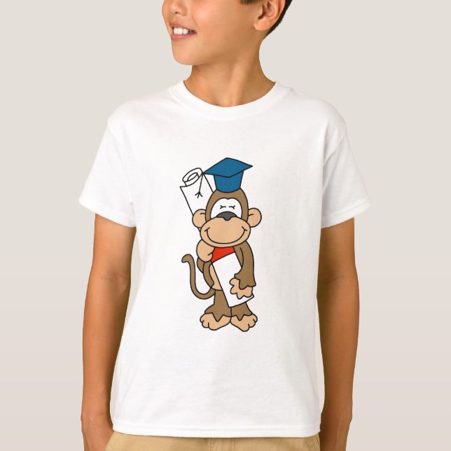 Monkey Graduate Tshirts and Gifts (Front)