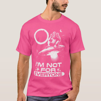Monkey Graphic Joke In Cosmos For Astronomy Scienc T-Shirt
