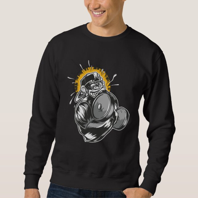 Monkey Gym  Sweatshirt (Front)