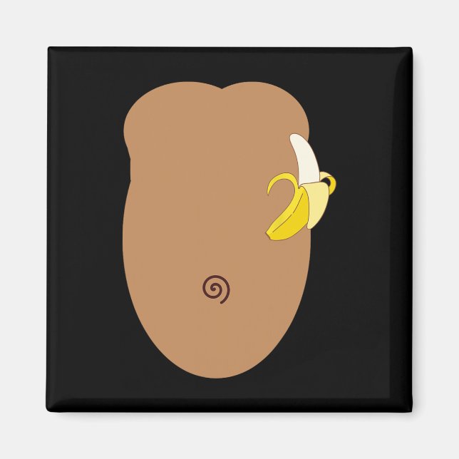 Monkey Halloween Costume  Magnet (Front)