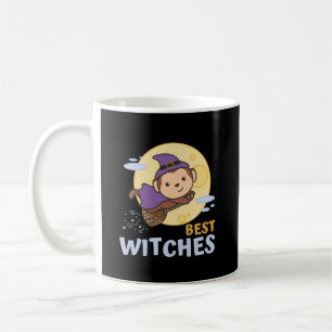 Monkey Halloween Witch Kids Witches Best Witches Coffee Mug