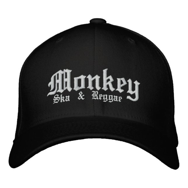 MONKEY (hat) Embroidered Hat (Front)
