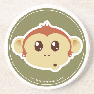 Monkey head coaster