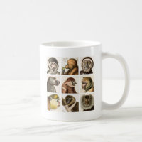Monkey Head COLLAGE -