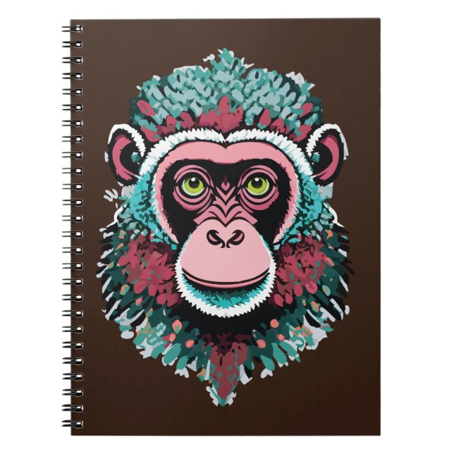 Monkey Head Notebook (Front)