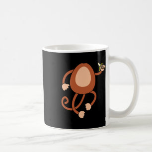 Monkey Holding Nana Costume Fun Easy Halloween Gif Coffee Mug