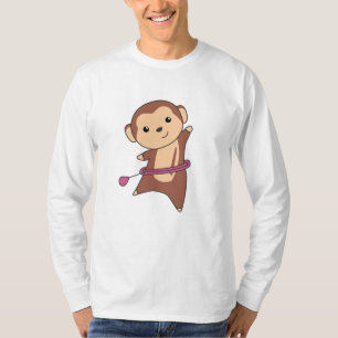 Monkey Hullern Funny Dancing Sport Huller Tires T-Shirt