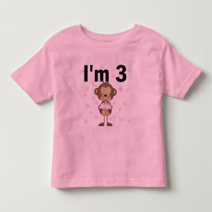 Monkey I'm 3 Birthday Tshirts and Gifts