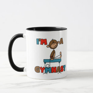 Monkey I'm a Gymnast T-shirts and Gifts Mug