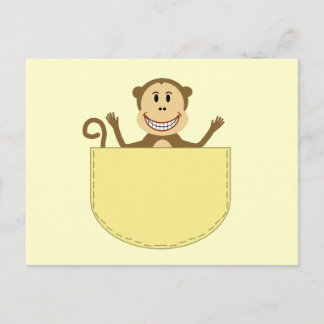 Monkey in a Pocket Postcard