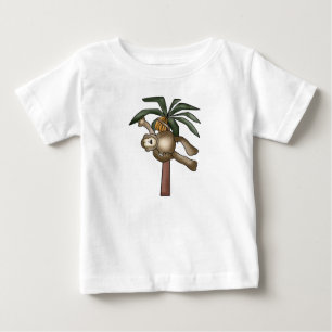 Monkey in Banana Tree Baby T-Shirt