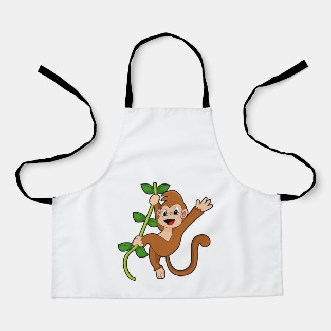 Monkey in the Jungle Apron (Front)