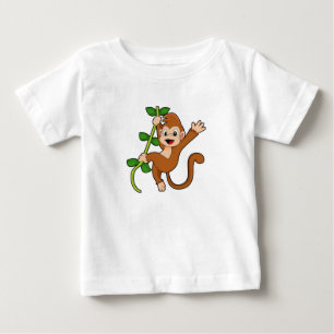 Monkey in the Jungle Baby T-Shirt