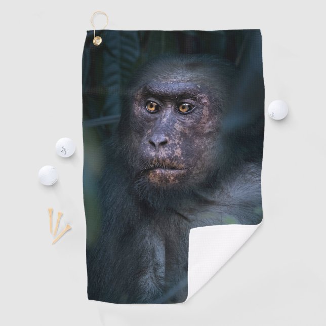Monkey in the Jungle Golf Towel (InSitu)