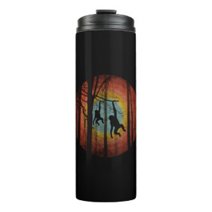 MONKEY IN THE WOODS FOREST THERMAL TUMBLER