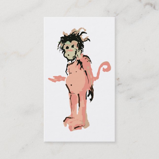 monkey ink business card (Front)