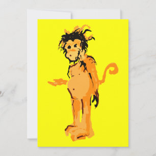 monkey ink invitation