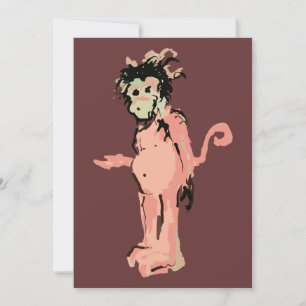 monkey ink invitation