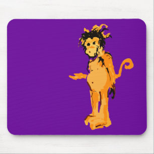 monkey ink mouse mat