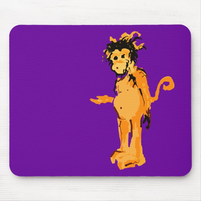 monkey ink mouse mat (Front)