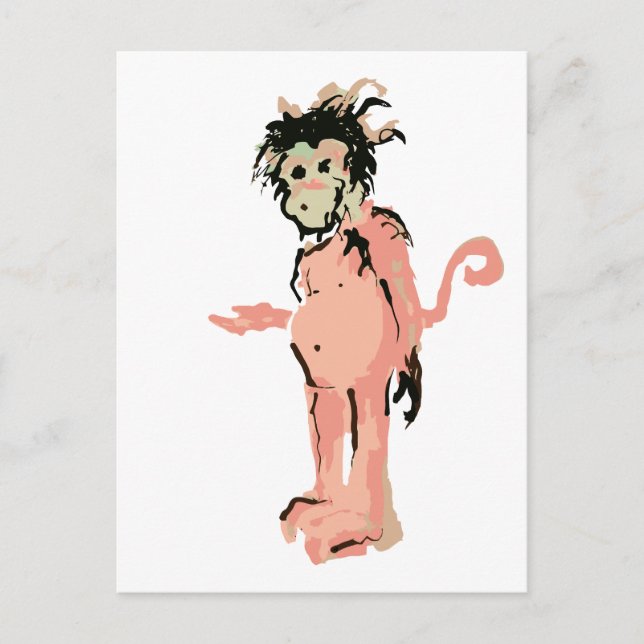 monkey ink postcard (Front)