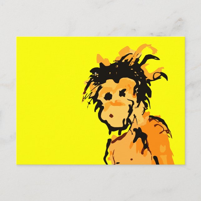 monkey ink postcard (Front)