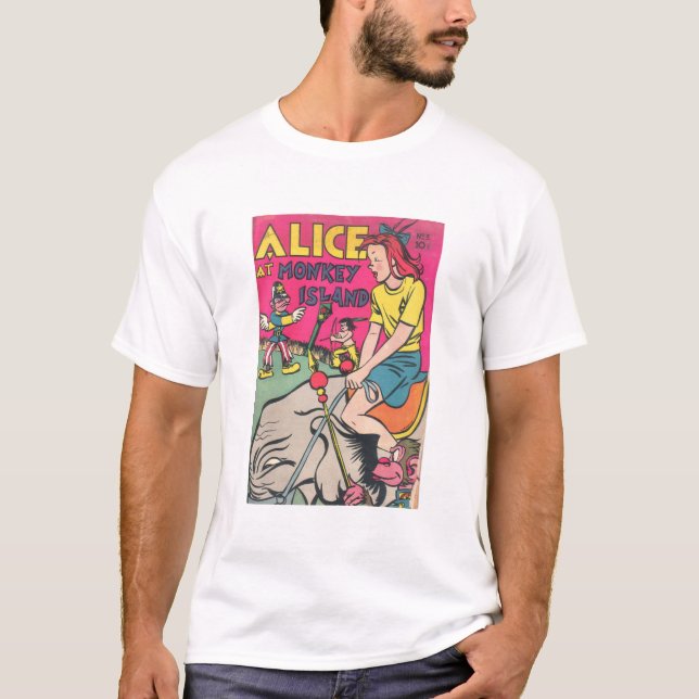 Monkey Island - Pop Arts - Hot Pink The Adventure T-Shirt (Front)